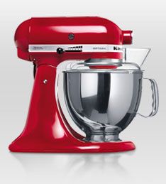 Планетарный миксер Kitchen Aid 5KSM150PS красный