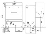 Котломоечная машина Kromo Pot KP402E