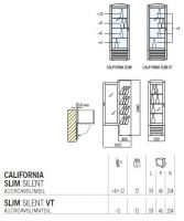 Винный шкаф Enofrigo CALIFORNIA SLIM SILENT