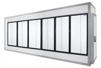 Холодильные камеры со стеклянным фронтом Polair КХН-12,48
